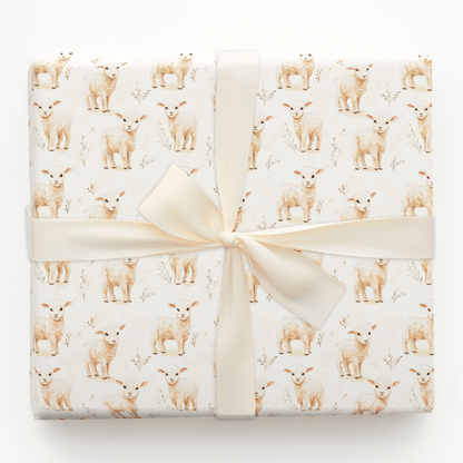 Lamb Sweet - Wrapping Paper - Aspen &amp; Arlo