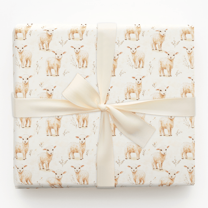 Lamb Sweet - Wrapping Paper - Aspen & Arlo