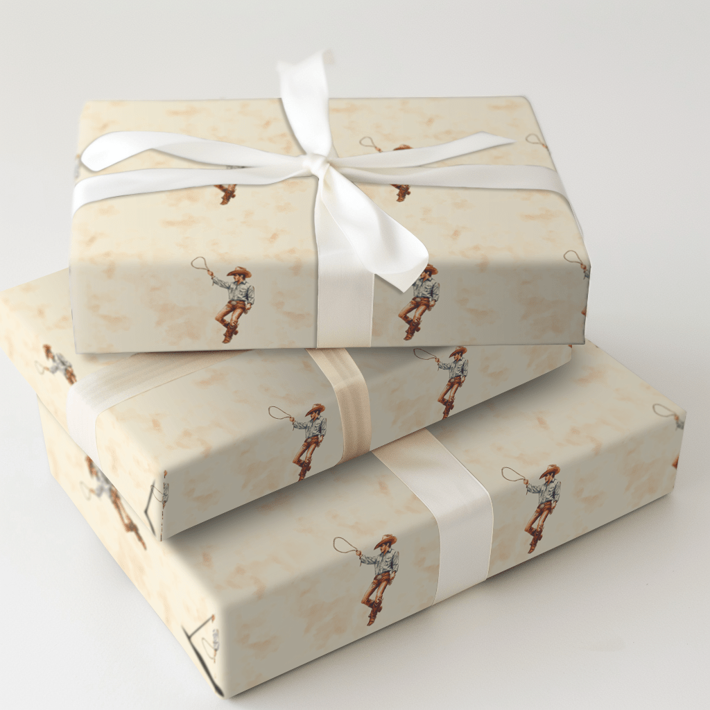 Lasso Me Up - Wrapping Paper - Aspen & Arlo