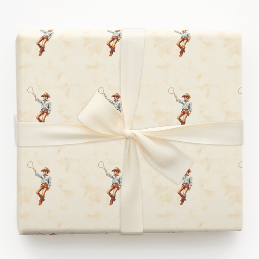 Lasso Me Up - Wrapping Paper - Aspen & Arlo