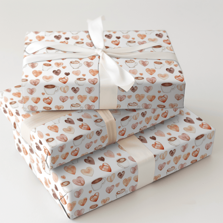 Latte Love - Wrapping Paper - Aspen & Arlo