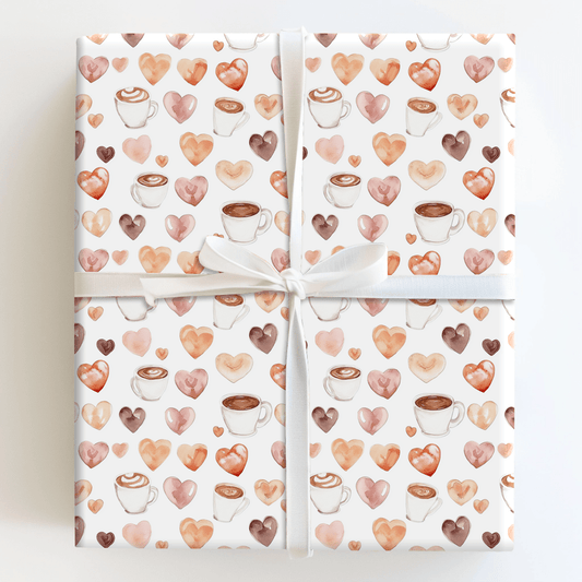 Latte Love - Wrapping Paper - Aspen & Arlo