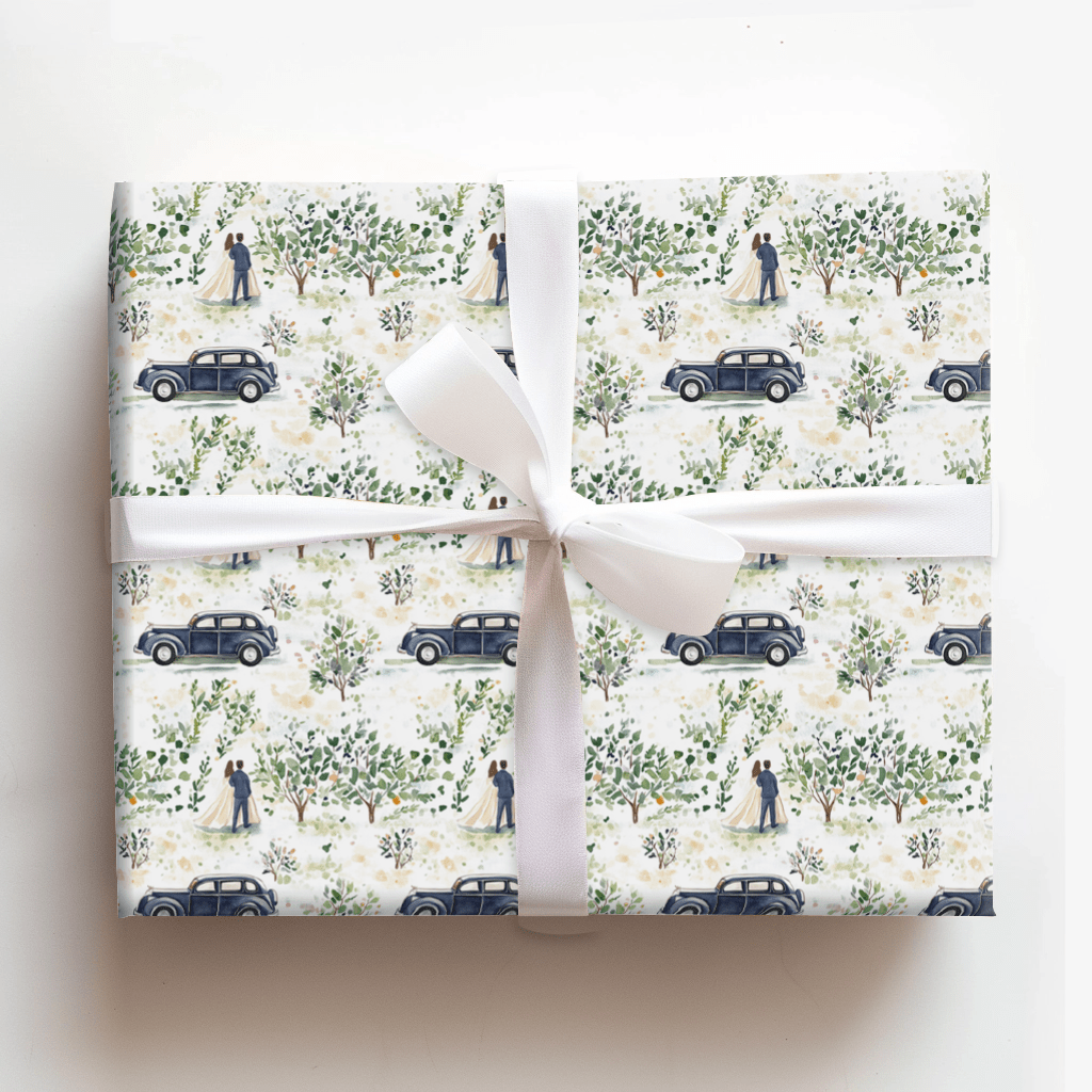 Leaving in Love - Wrapping Paper - Aspen & Arlo