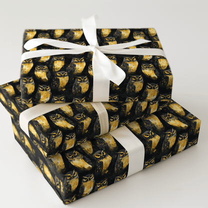 Let's Go Owls - Wrapping Paper - Aspen & Arlo