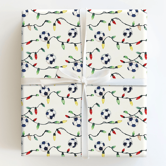 Light Up the Goal - Wrapping Paper - Aspen & Arlo