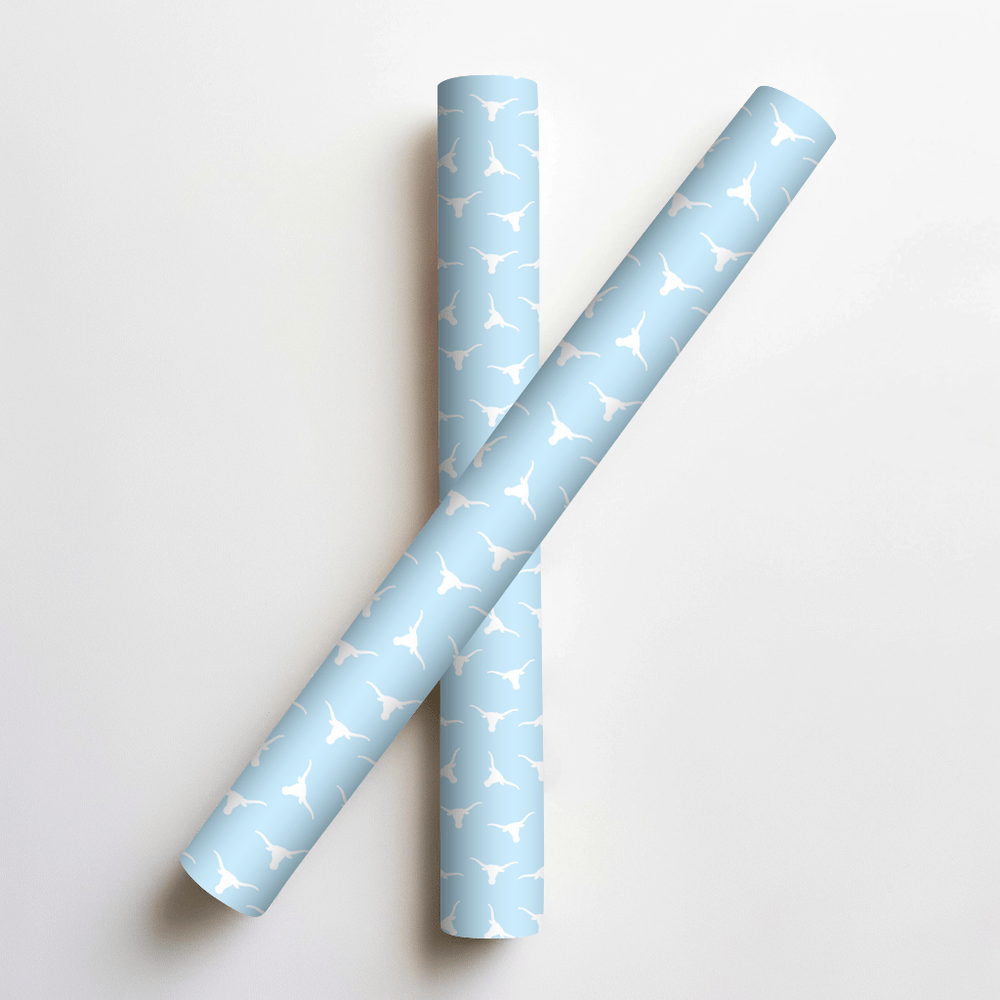 Little Longhorns - Wrapping Paper - Aspen & Arlo