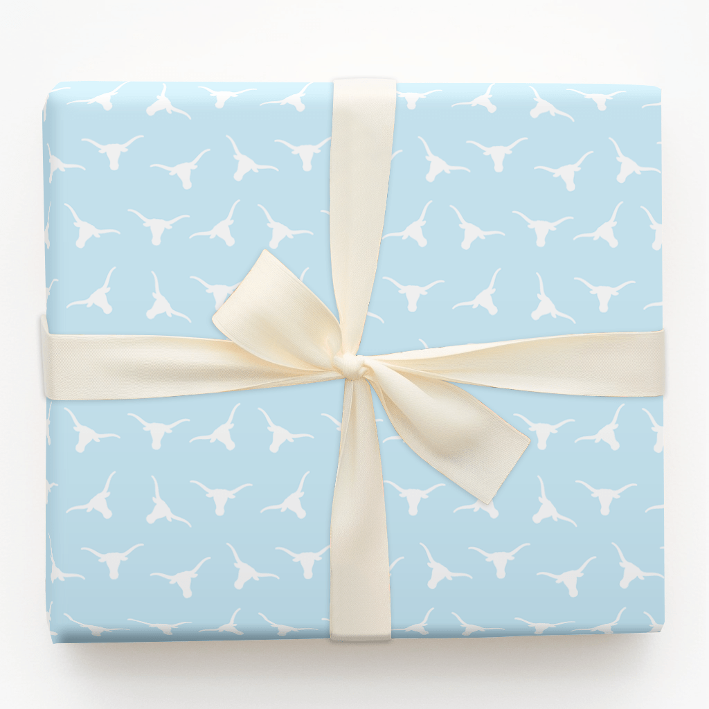 Little Longhorns - Wrapping Paper - Aspen & Arlo