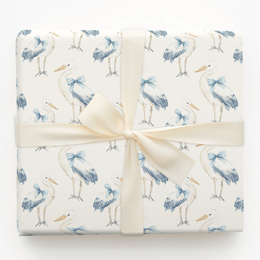 Little Mister on Board - Wrapping Paper - Aspen & Arlo