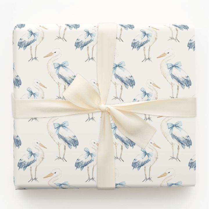 Little Mister on Board - Wrapping Paper - Aspen & Arlo