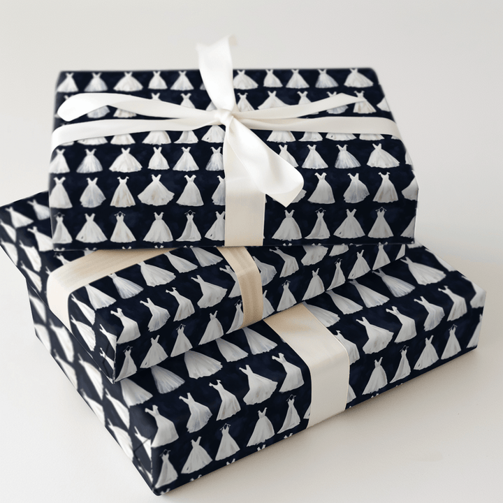 Little White Dress - Wrapping Paper - Aspen & Arlo
