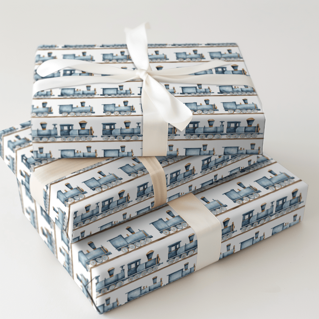 Locomotion and Celebration - Wrapping Paper - Aspen & Arlo