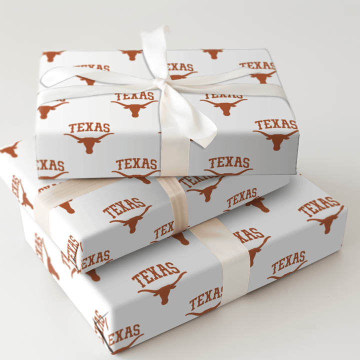 Longhorn Lettering - Wrapping Paper - Aspen & Arlo