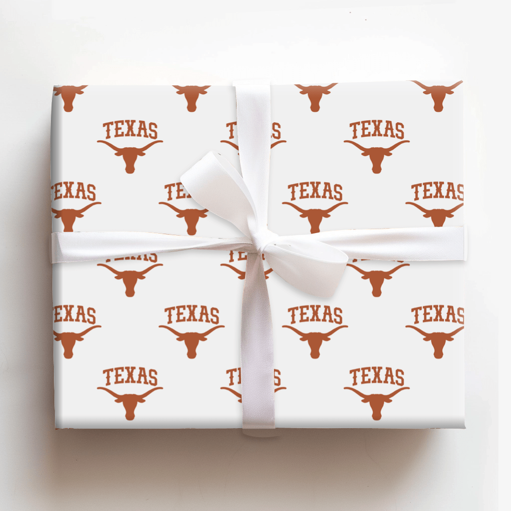 Longhorn Lettering - Wrapping Paper - Aspen & Arlo