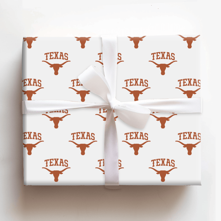 Longhorn Lettering - Wrapping Paper - Aspen & Arlo