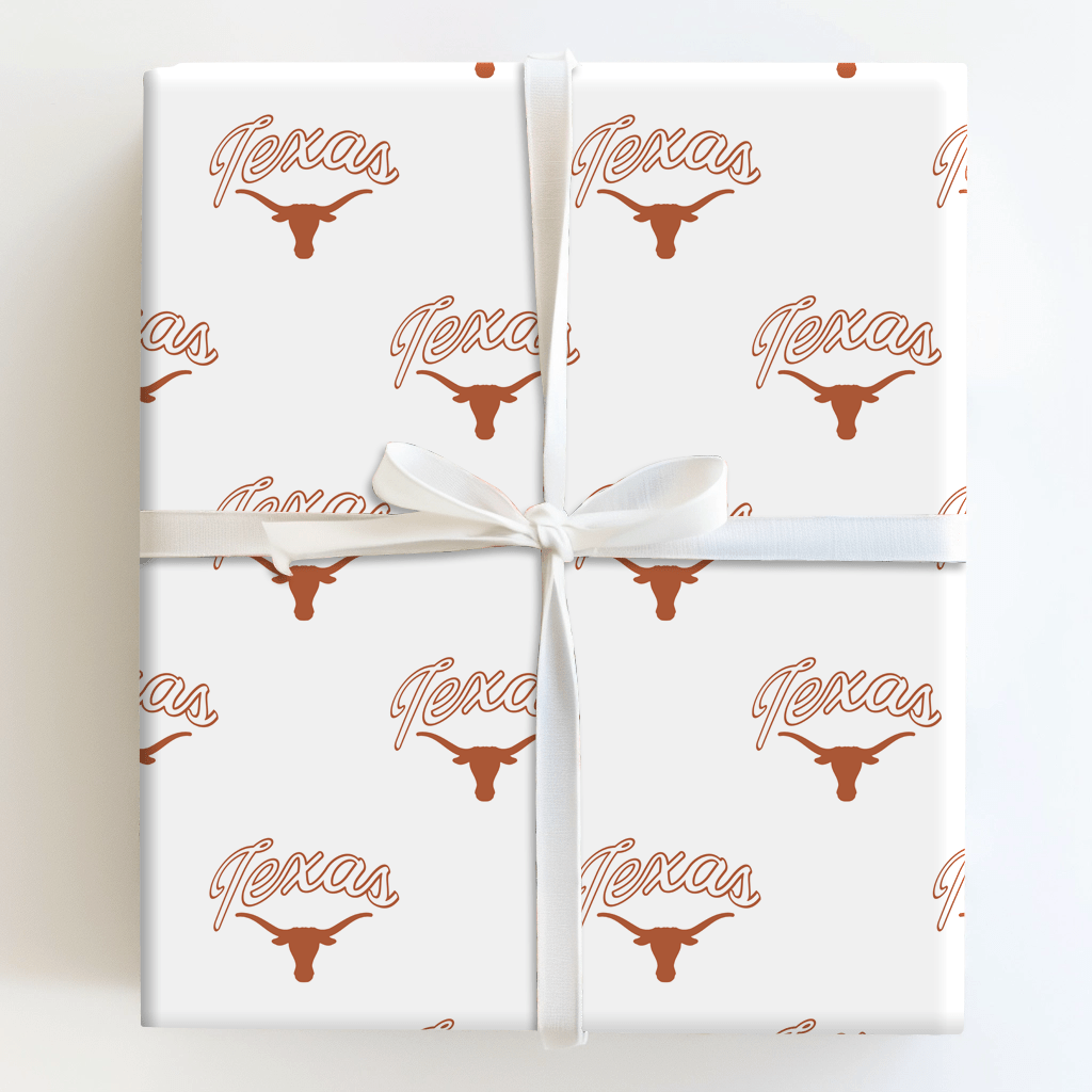 Longhorn Script - Wrapping Paper - Aspen & Arlo