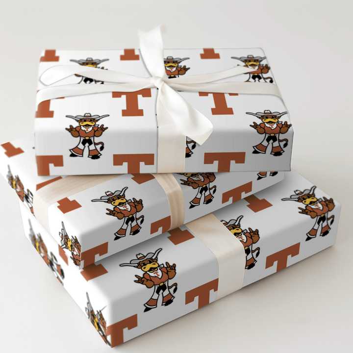 Longhorn T - Wrapping Paper - Aspen & Arlo
