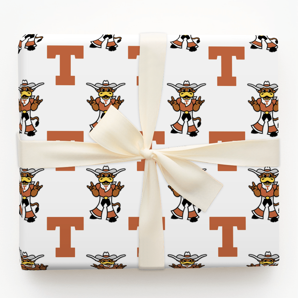 Longhorn T - Wrapping Paper - Aspen & Arlo