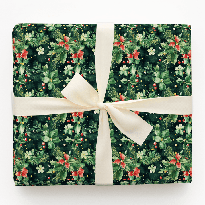 Lucky Holly - Wrapping Paper - Aspen & Arlo