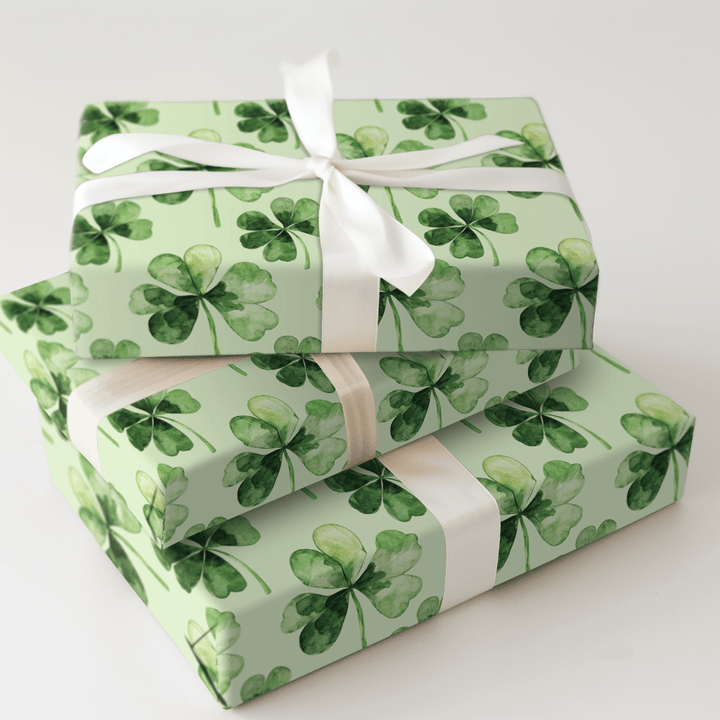 Lucky You Found Me - Wrapping Paper - Aspen & Arlo