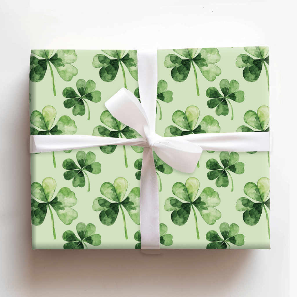 Lucky You Found Me - Wrapping Paper - Aspen & Arlo