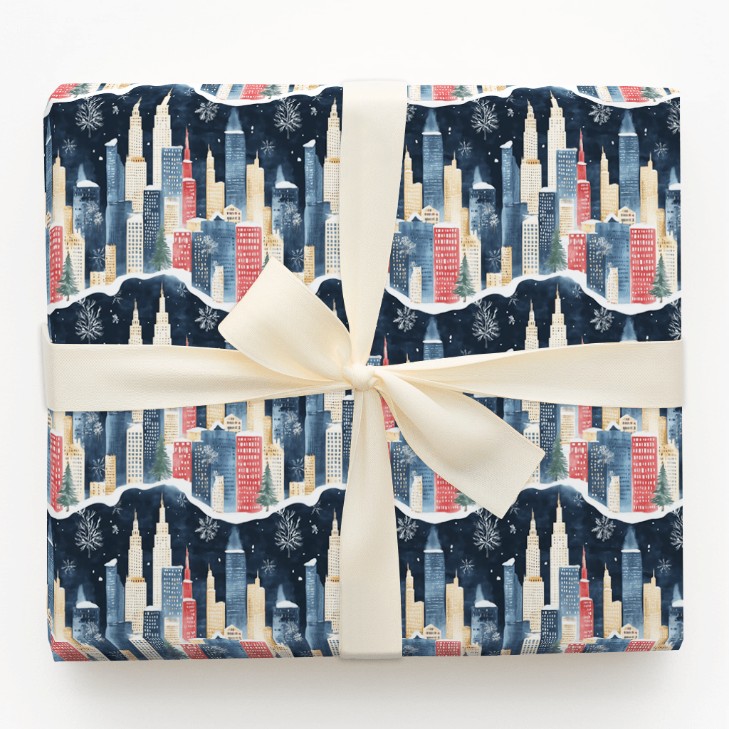 Manhattan Merry - Wrapping Paper - Aspen & Arlo