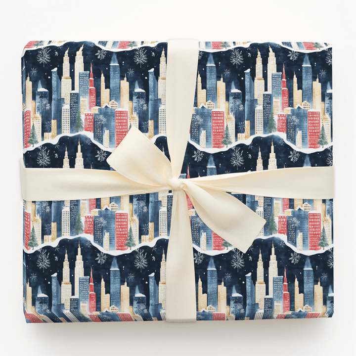 Manhattan Merry - Wrapping Paper - Aspen & Arlo