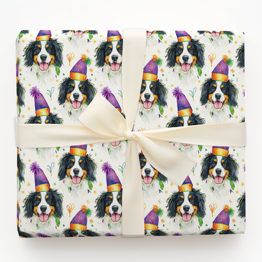 Mardi Gras Bernese Mountain Dog