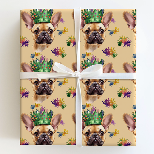 Mardi Gras Tan Frenchie