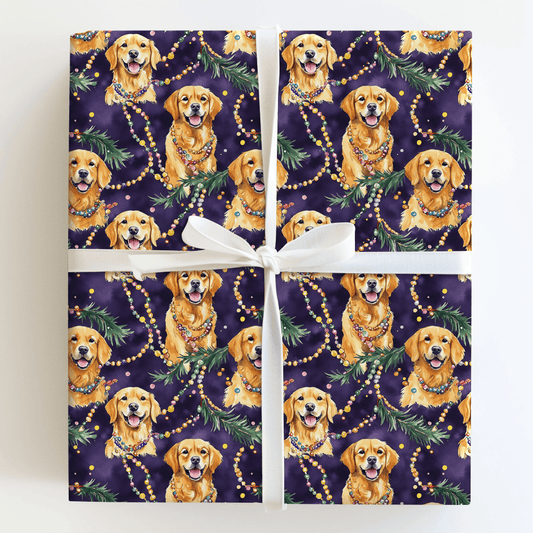 Mardi Paws - Wrapping Paper - Aspen & Arlo