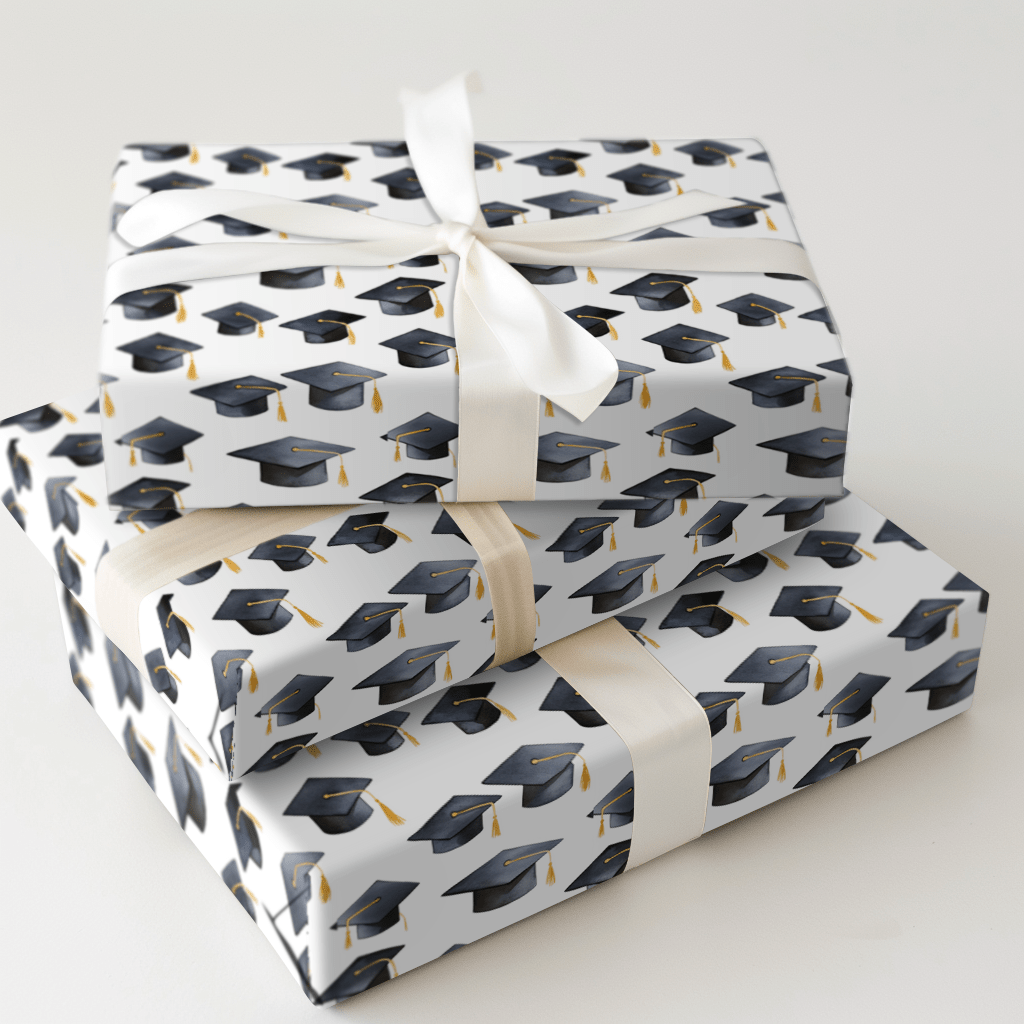 Mastered the Cap - Wrapping Paper - Aspen & Arlo