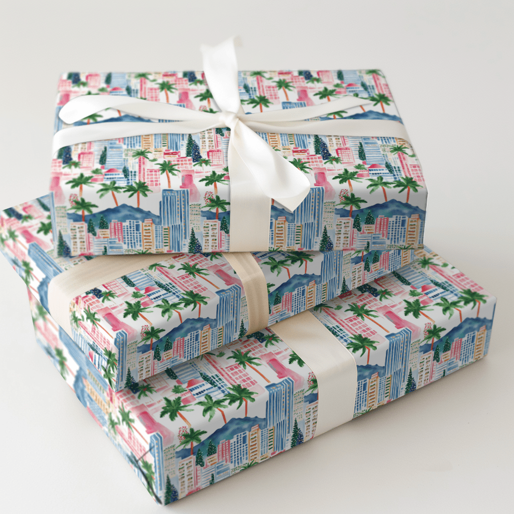 Mele Kalikimaka Magic - Wrapping Paper - Aspen & Arlo