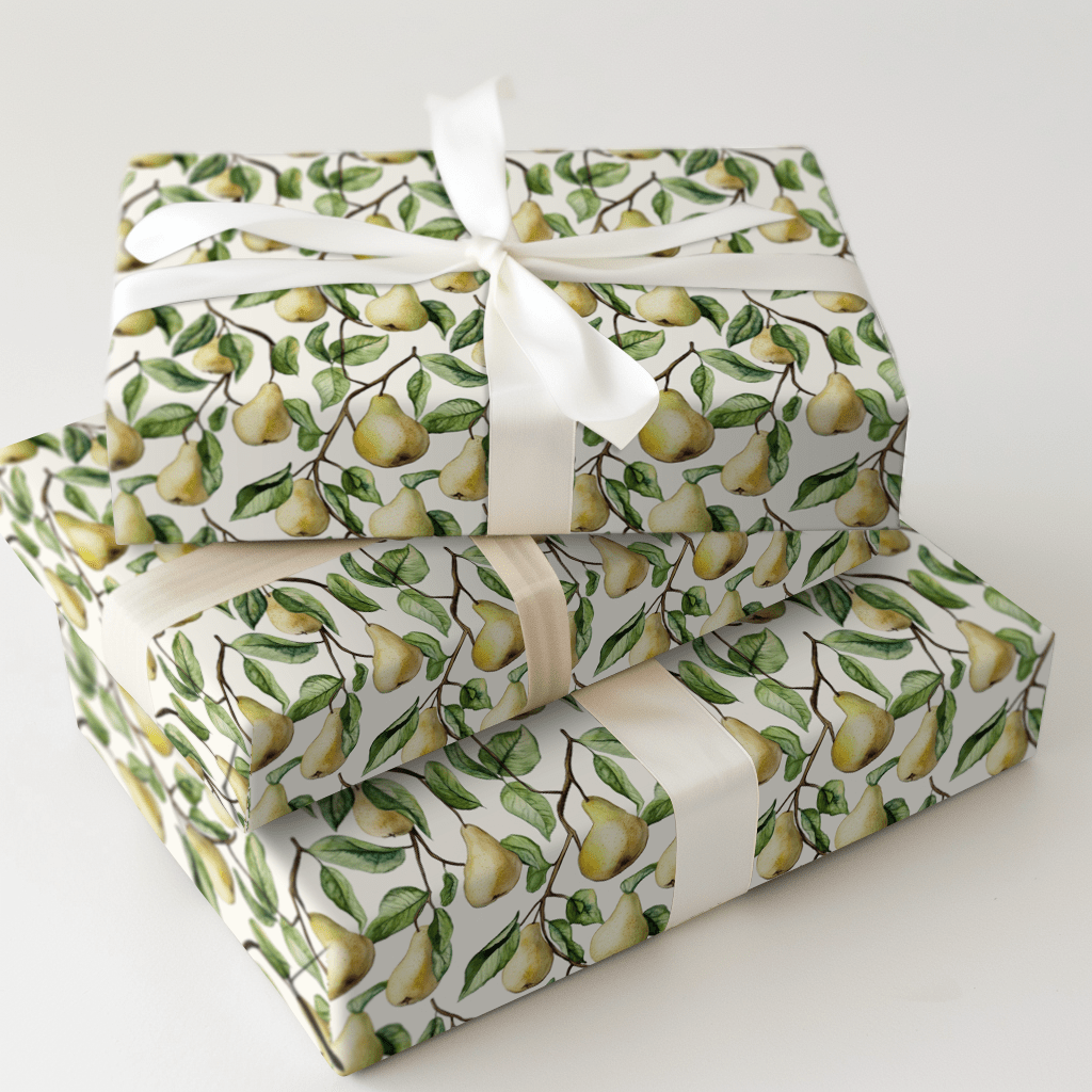 Melissa's Pears - Wrapping Paper - Aspen & Arlo