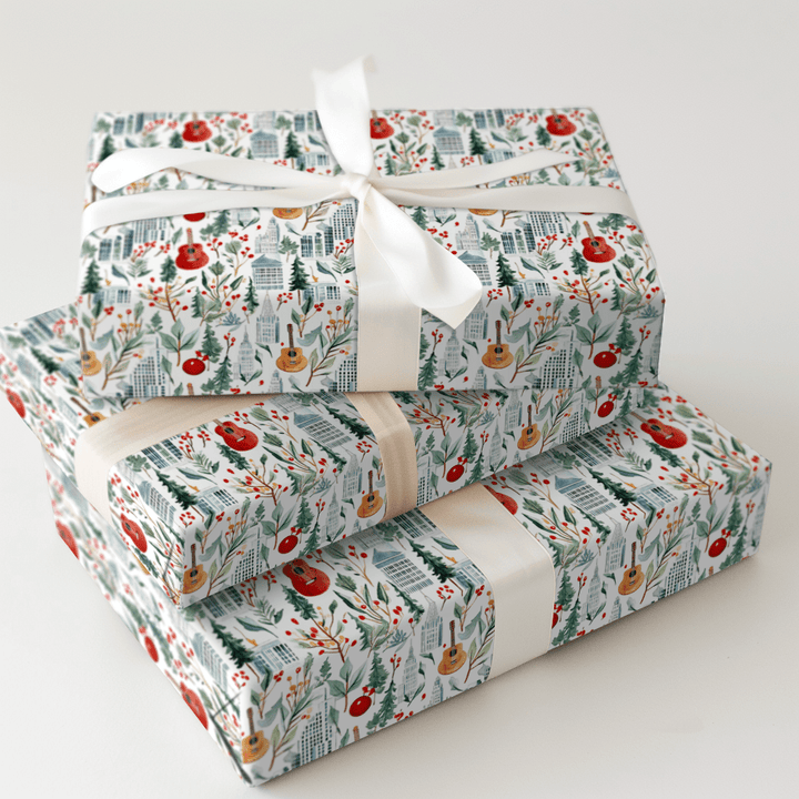Merry Christmas Nashville - Wrapping Paper - Aspen & Arlo