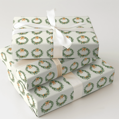 Merry Orange - Wrapping Paper - Aspen & Arlo