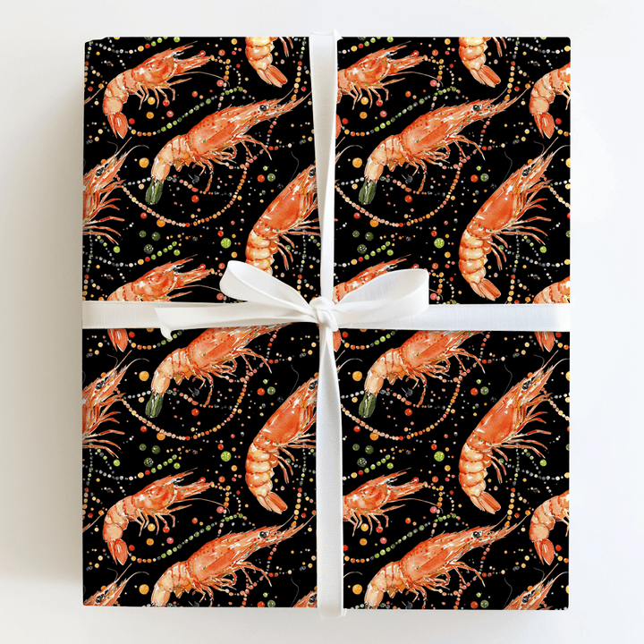 Merry Shrimpmas - Wrapping Paper - Aspen & Arlo