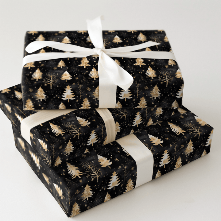 Midnight Clear - Wrapping Paper - Aspen & Arlo