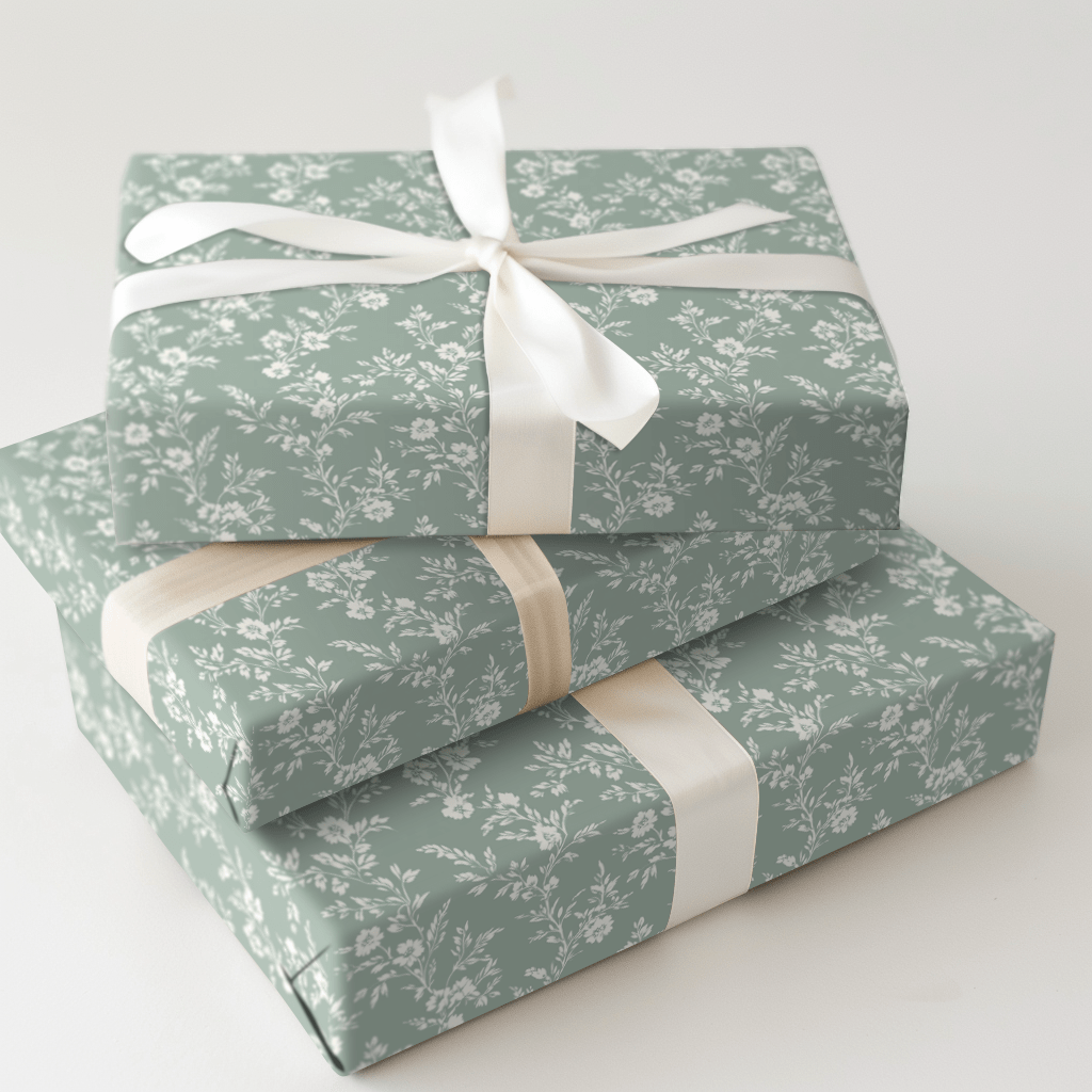 Mint Kiss - Wrapping Paper - Aspen & Arlo