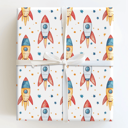 Mission Birthday Fun - Wrapping Paper - Aspen & Arlo