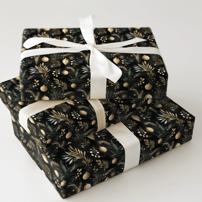 Navidad Golden - Wrapping Paper - Aspen & Arlo