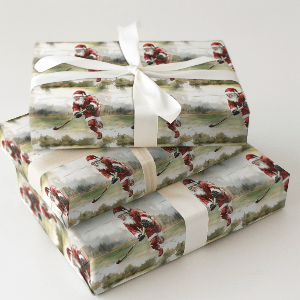 Net Sleigh - Wrapping Paper - Aspen & Arlo