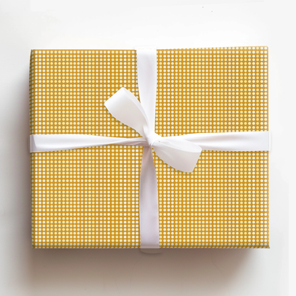 Yellow Dotty Wrap