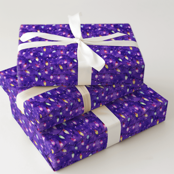 Nights in Violet - Wrapping Paper - Aspen & Arlo