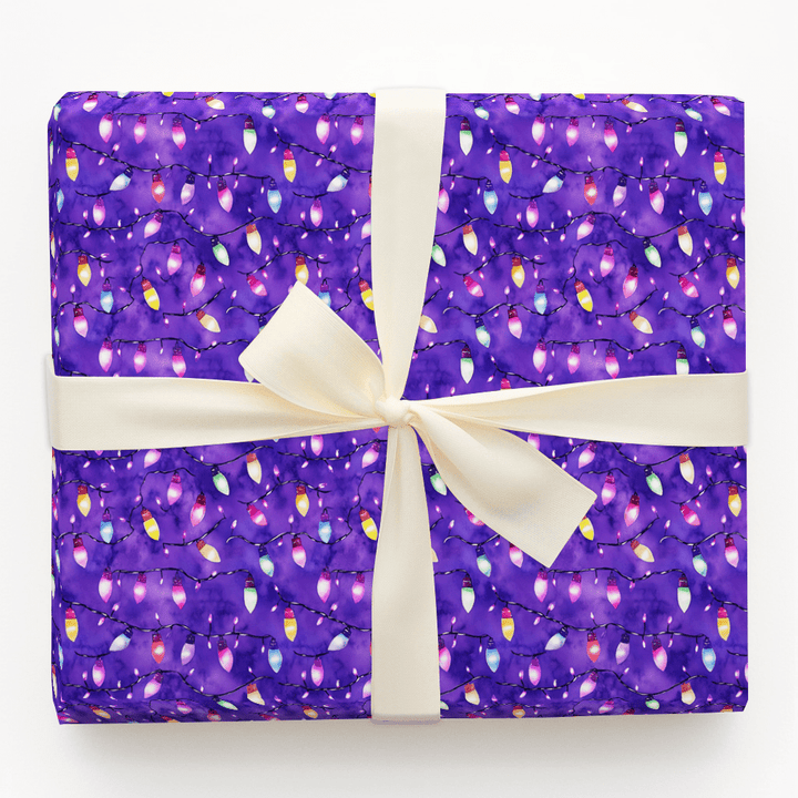 Nights in Violet - Wrapping Paper - Aspen & Arlo