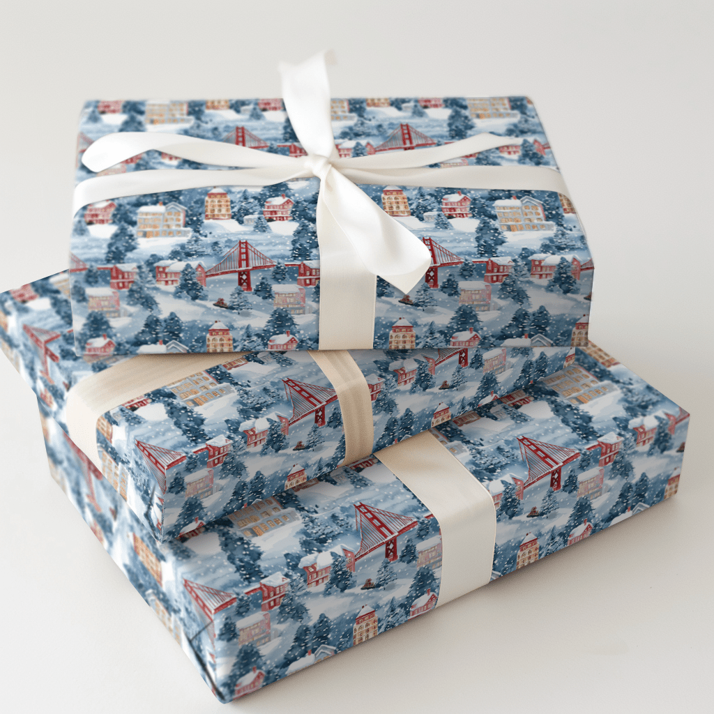 Nob Hill Nights - Wrapping Paper - Aspen & Arlo