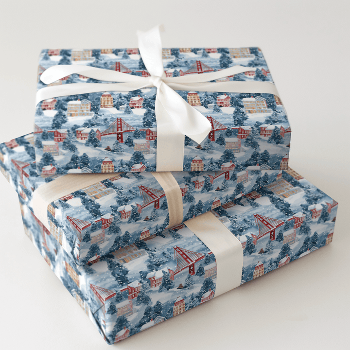 Nob Hill Nights - Wrapping Paper - Aspen & Arlo