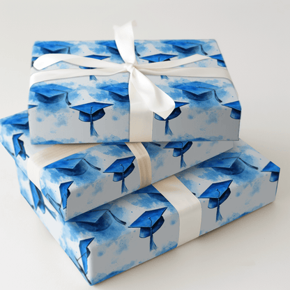 Noteworthy Blue - Wrapping Paper - Aspen & Arlo