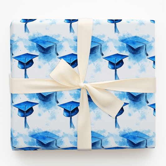 Noteworthy Blue - Wrapping Paper - Aspen & Arlo