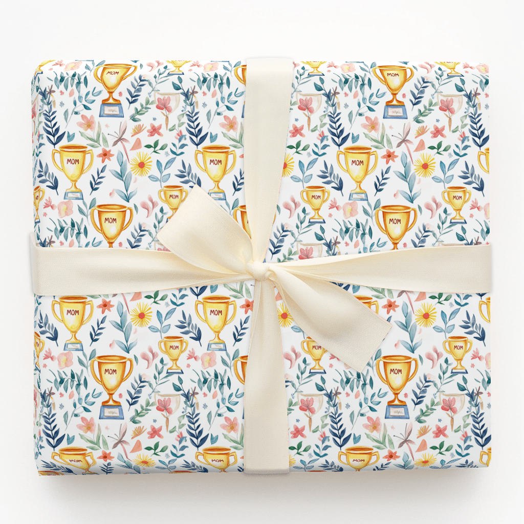 Number One Mom - Wrapping Paper - Aspen & Arlo