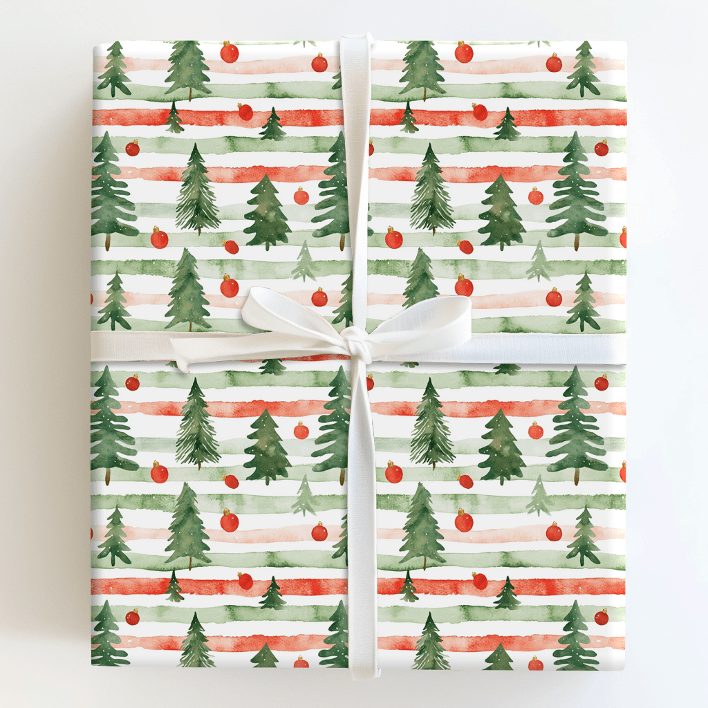 Off the Tree Line - Wrapping Paper - Aspen & Arlo