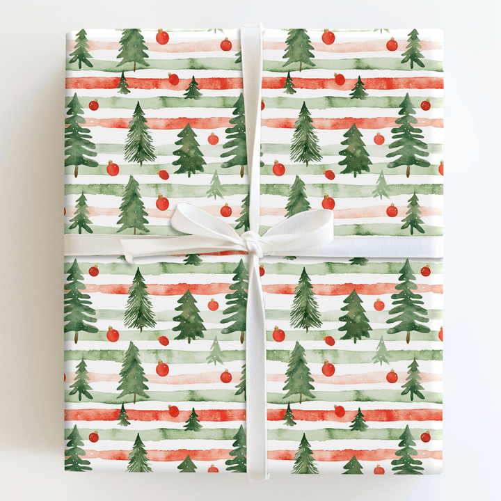Off the Tree Line - Wrapping Paper - Aspen & Arlo